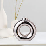 Porcelain Flower Vase Ideal Gift Decorative Vase for Tabletop Bedroom Indoor S