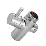 Maxbell Shower Head Diverter Valve Shower Arm Diverter Valve for Bathroom Home 2cm 2cm 2cm Silver