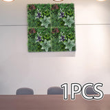 Artificial Plant Wall Panel Greenery Wall Backdrop for Indoor Birthday Party Style A