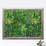 Artificial Plant Wall Panel Greenery Wall Backdrop for Indoor Birthday Party Style A