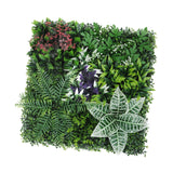 Artificial Plant Wall Panel Greenery Wall Backdrop for Indoor Birthday Party Style A