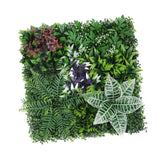 Artificial Plant Wall Panel Greenery Wall Backdrop for Indoor Birthday Party Style A