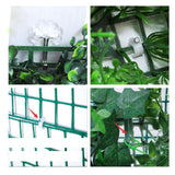 Artificial Plant Wall Panel Greenery Wall Backdrop for Indoor Birthday Party Style A