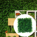 Artificial Plant Wall Panel Fake Greenery Backdrop for Garden Indoor Outdoor Green