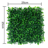Artificial Plant Wall Panel Fake Greenery Backdrop for Garden Indoor Outdoor Green