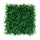 Artificial Plant Wall Panel Fake Greenery Backdrop for Garden Indoor Outdoor Green