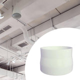 Maxbell Air Duct Adapter Duct Connector for Extractor Pipe Inline Ventilation System 180mm to 160mm
