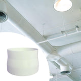 Maxbell Air Duct Adapter Duct Connector for Extractor Pipe Inline Ventilation System 180mm to 160mm