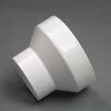 Maxbell Air Duct Adapter Duct Connector for Extractor Pipe Inline Ventilation System 180mm to 110mm