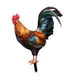 Decorative Garden Insert Hen Hen Animals Stakes for Pathway Farm Outdoor