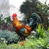 Decorative Garden Insert Hen Hen Animals Stakes for Pathway Farm Outdoor