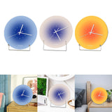 Wall Clock Nordic Mute Easily Hanging Table Clock for Kitchen Home Room style A