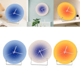 Wall Clock Nordic Mute Easily Hanging Table Clock for Kitchen Home Room style A