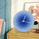 Wall Clock Nordic Mute Easily Hanging Table Clock for Kitchen Home Room style A