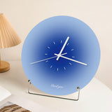 Wall Clock Nordic Mute Easily Hanging Table Clock for Kitchen Home Room style A