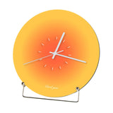 Wall Clock Nordic Mute Easily Hanging Table Clock for Kitchen Home Room style C