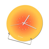 Wall Clock Nordic Mute Easily Hanging Table Clock for Kitchen Home Room style C