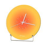 Wall Clock Nordic Mute Easily Hanging Table Clock for Kitchen Home Room style C