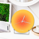 Wall Clock Nordic Mute Easily Hanging Table Clock for Kitchen Home Room style C