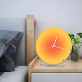 Wall Clock Nordic Mute Easily Hanging Table Clock for Kitchen Home Room style C