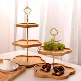 Fruit Basket Two Layer Candy Tray Gifts Snack Tray for Party Restaurant Home S