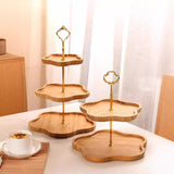 Fruit Basket Two Layer Candy Tray Gifts Snack Tray for Party Restaurant Home S