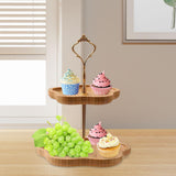 Fruit Basket Two Layer Candy Tray Gifts Snack Tray for Party Restaurant Home S
