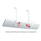 Scalable 20.4"-36" Air Conditioner Air Deflector Accessory Air Cooled Baffle Astronaut Pattern