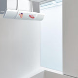 Scalable 20.4"-36" Air Conditioner Air Deflector Accessory Air Cooled Baffle Astronaut Pattern