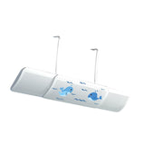 Scalable 20.4"-36" Air Conditioner Air Deflector Accessory Air Cooled Baffle Whale Pattern
