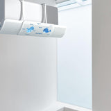 Scalable 20.4"-36" Air Conditioner Air Deflector Accessory Air Cooled Baffle Whale Pattern