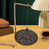 Maxbell Pendulum Display Stand Pendulum Holder Stand for Stones Living Room Tabletop Star Black