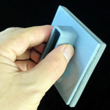 Maxbell Plastering Trowel Ergonomic Hand Tools for Concrete Wall Board Tile Flooring Square Shape