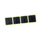 Foldable Solar Panel Charger USB Charging for Emergency Charging Backpacking Yellow