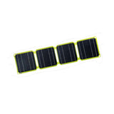 Foldable Solar Panel Charger USB Charging for Emergency Charging Backpacking Yellow