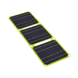 Solar Panel 3 Folding 40W for Outdoor Activities Emergency Charging Climbing Yellow