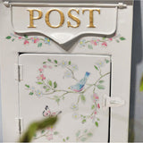 Maxbell Wall Mounted Mailbox Metal Modern Letter Box for Home Decorative Door Office