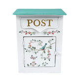 Maxbell Wall Mounted Mailbox Metal Modern Letter Box for Home Decorative Door Office