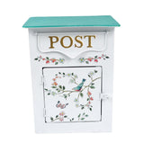 Maxbell Wall Mounted Mailbox Metal Modern Letter Box for Home Decorative Door Office