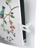 Maxbell Wall Mounted Mailbox Metal Modern Letter Box for Home Decorative Door Office