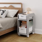 Rolling Storage Organizer Rolling Utility Cart for Farmhouse Household Hotel 2 Tiers