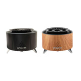 Flame Humidifier Fire Humidifier Yoga Dining Room SPA Essential Oil Diffuser Black