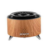 Flame Humidifier Fire Humidifier Yoga Dining Room SPA Essential Oil Diffuser Wood