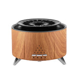 Flame Humidifier Fire Humidifier Yoga Dining Room SPA Essential Oil Diffuser Wood