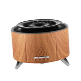 Flame Humidifier Fire Humidifier Yoga Dining Room SPA Essential Oil Diffuser Wood
