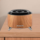 Flame Humidifier Fire Humidifier Yoga Dining Room SPA Essential Oil Diffuser Wood