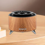 Flame Humidifier Fire Humidifier Yoga Dining Room SPA Essential Oil Diffuser Wood