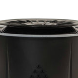 Flame Humidifier Birthday Office Farmhouse Desk Aroma Essential Oil Diffuser Black