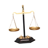 Maxbell Libra Jewelry Display Desktop Balance Scale Art for Bracelets Necklace Rings 20cmx25cm