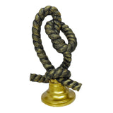 Knot Figurine Home Decoration Resin Ornament for Office Centerpieces Bedroom Gold
